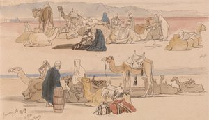 苏伊士附近，1849年1月16日下午1点（48） 作者 爱德华·李尔
